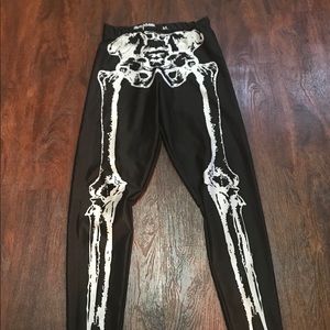 Black Milk Skeleton leggings
